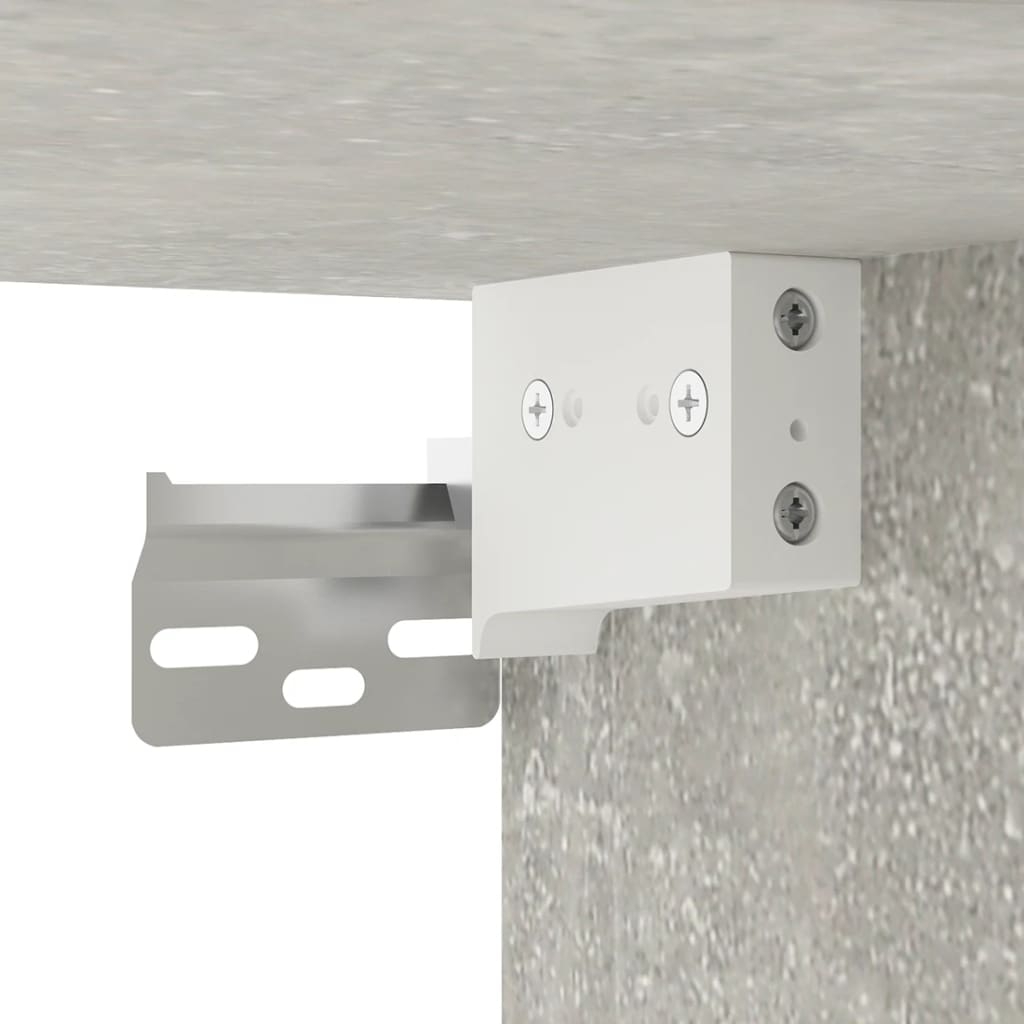 6-tlg. TV-Schrank-Set Betongrau Holzwerkstoff