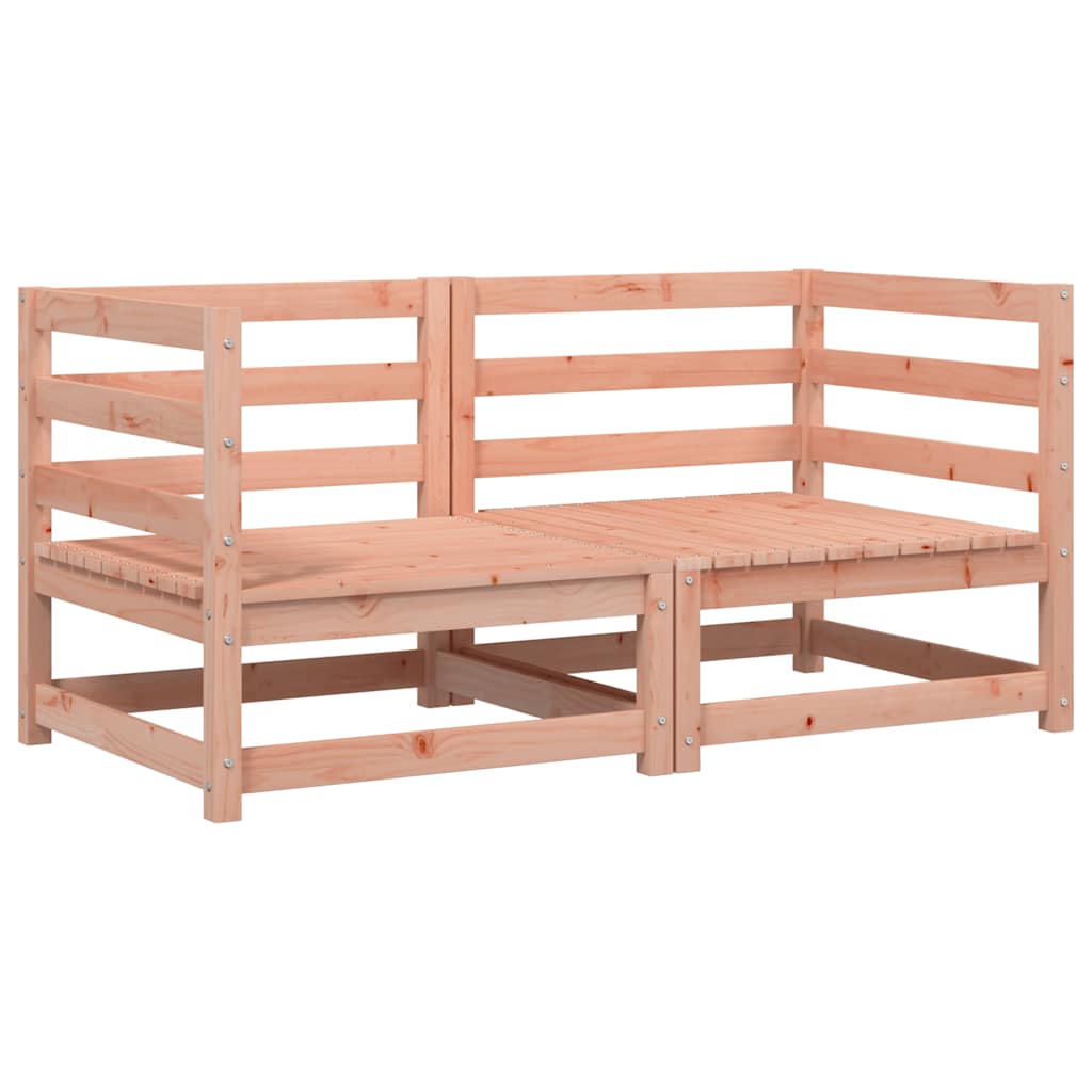Garten-Ecksofas 2 Stk. 70x70x67 cm Massivholz Douglasie