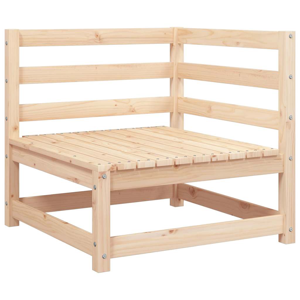 Gartensofa 2-Sitzer Massivholz Kiefer