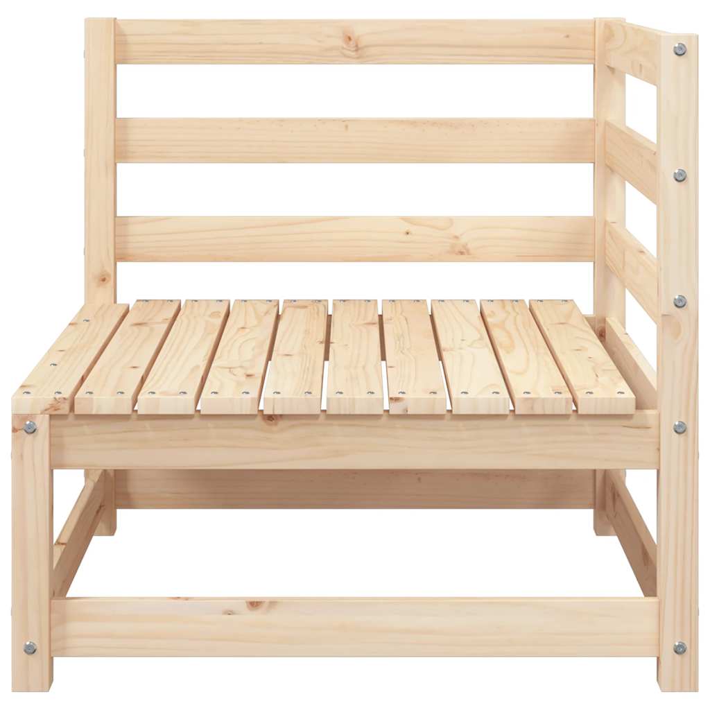 Gartensofa 2-Sitzer Massivholz Kiefer