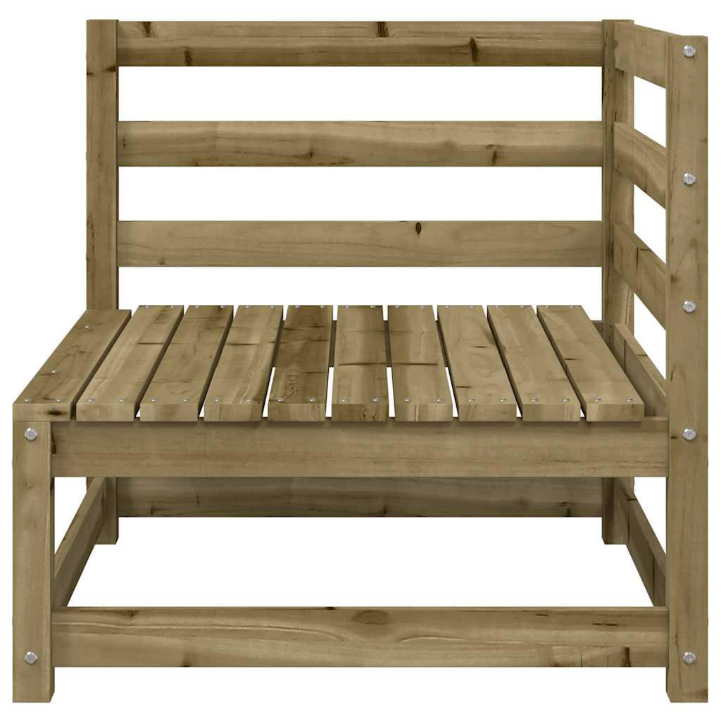 Gartensofa 2-Sitzer Kiefernholz Imprägniert