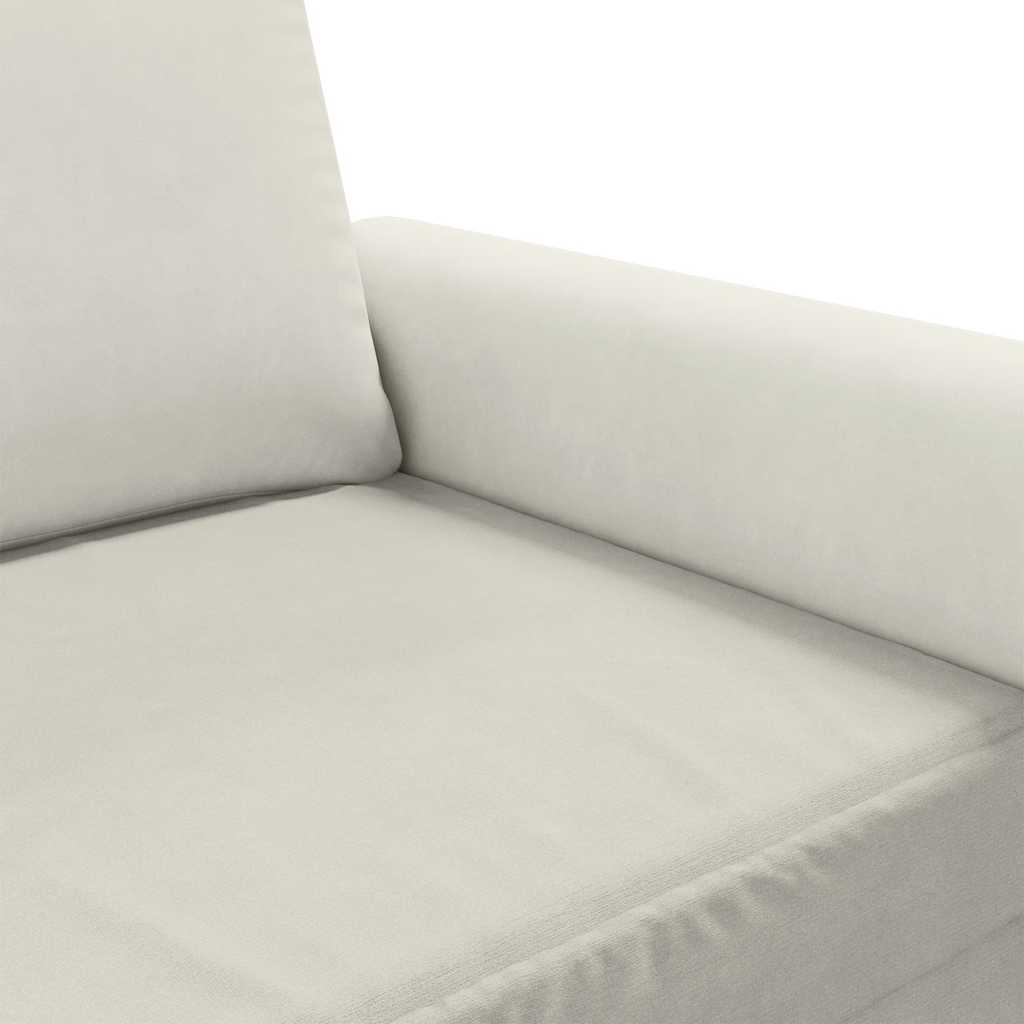 Sessel Creme 60 cm Samt
