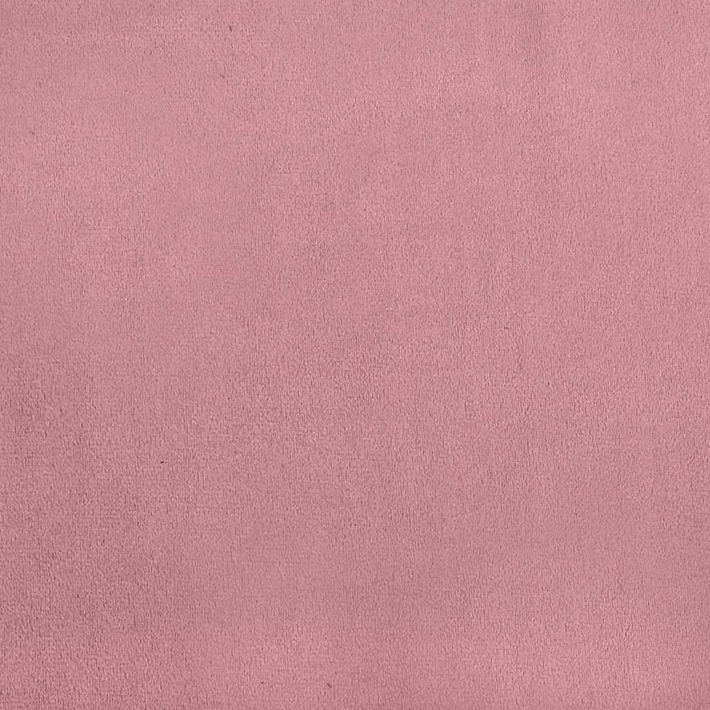 2-Sitzer-Sofa Rosa 120 cm Samt