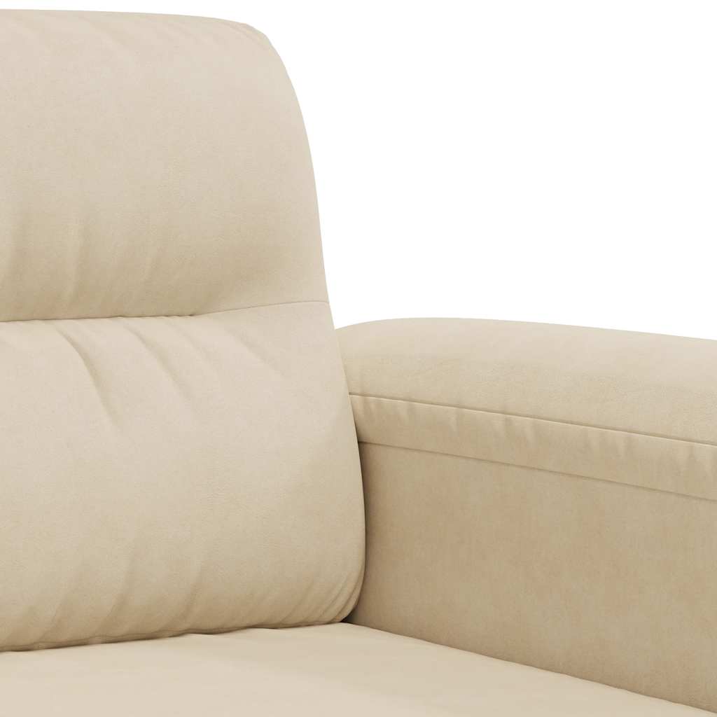 Sessel Creme 60 cm Mikrofasergewebe