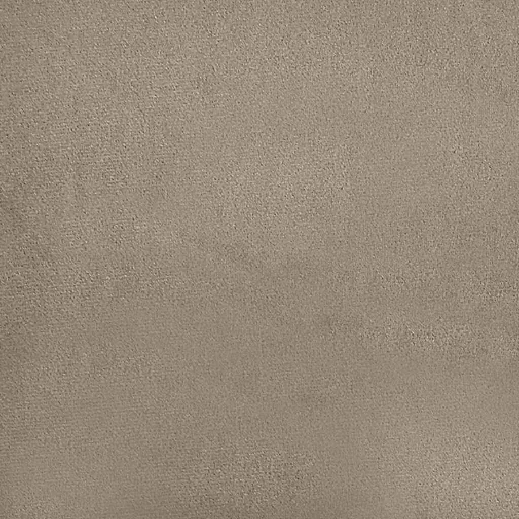2-Sitzer-Sofa Taupe 120 cm Mikrofasergewebe