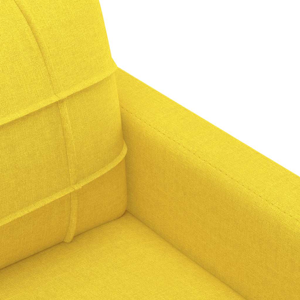 Sofasessel Hellgelb 60 cm Stoff