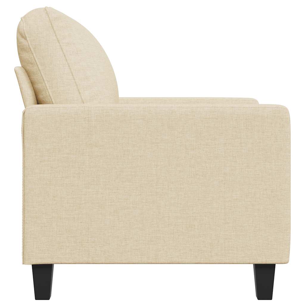 Sessel Creme 60 cm Stoff