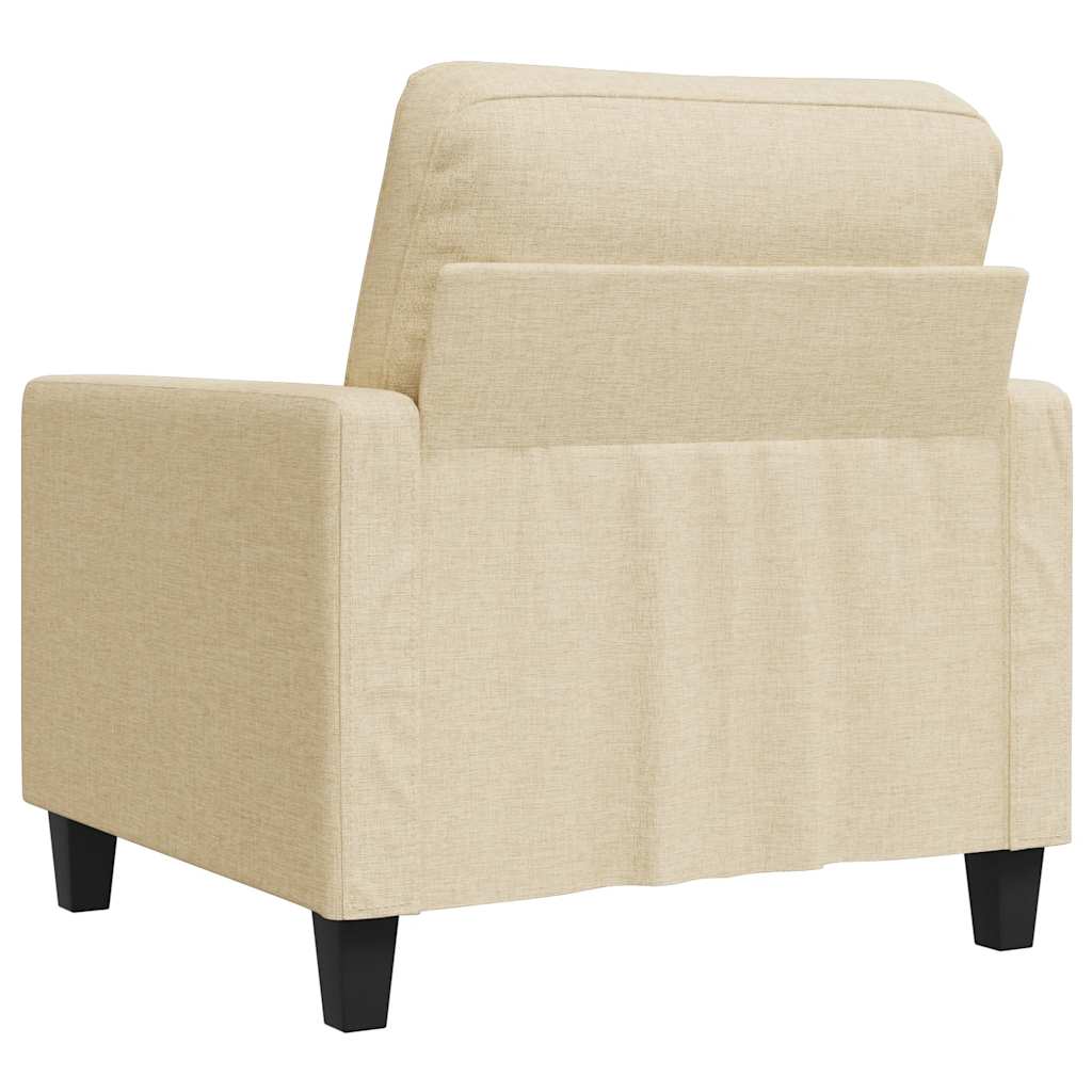 Sessel Creme 60 cm Stoff