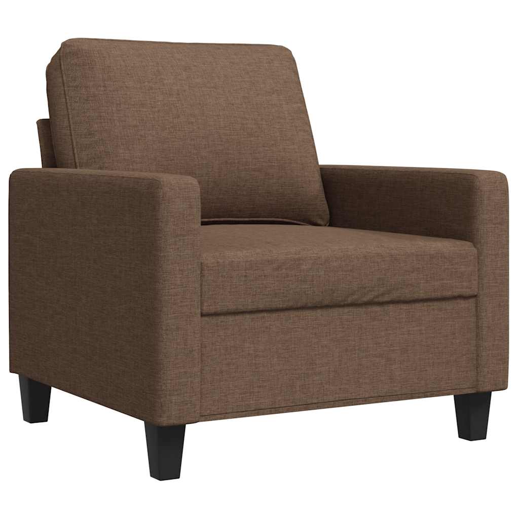 Sessel Braun 60 cm Stoff