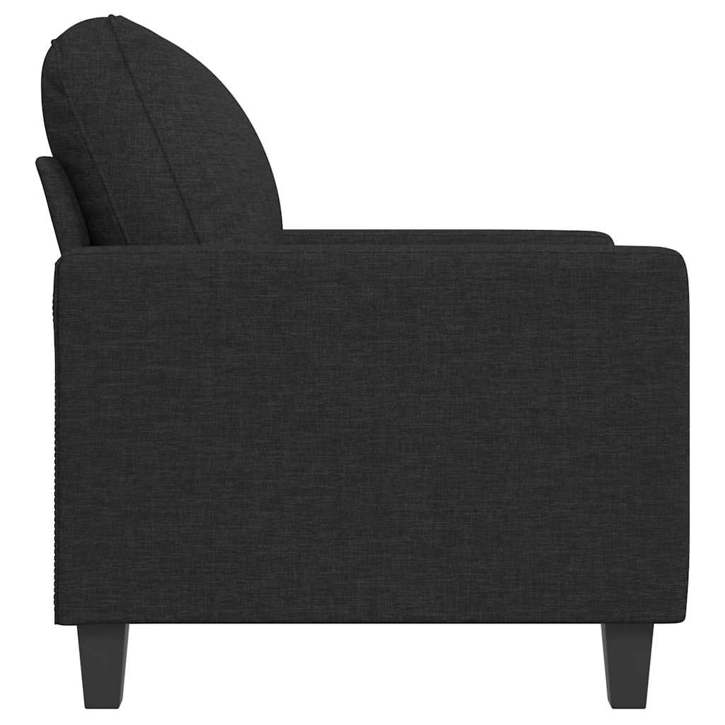 Sessel Schwarz 60 cm Stoff