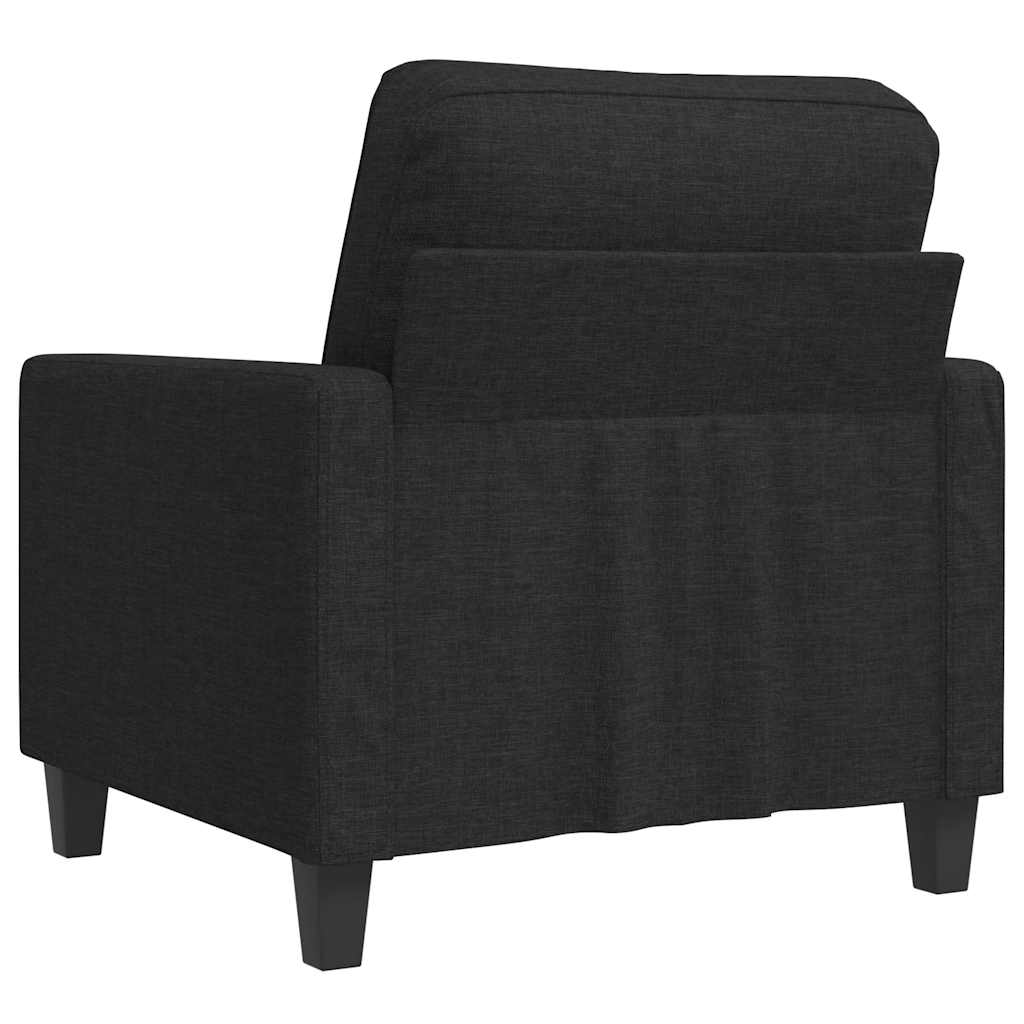 Sessel Schwarz 60 cm Stoff