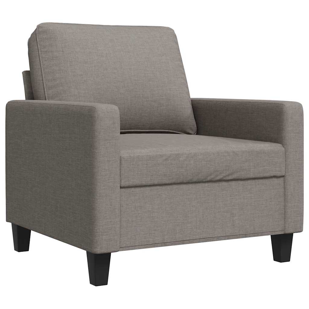 Sessel Taupe 60 cm Stoff