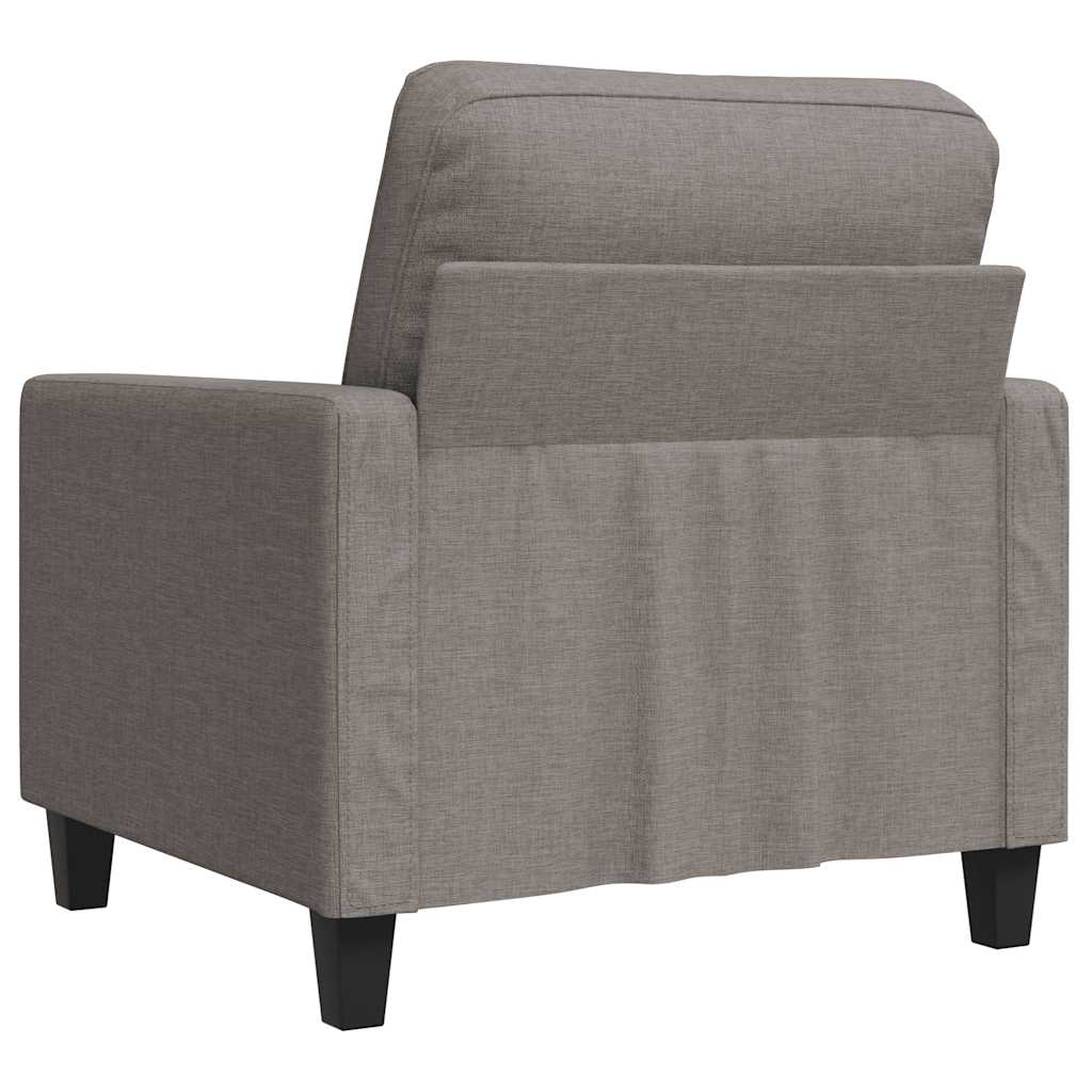Sessel Taupe 60 cm Stoff