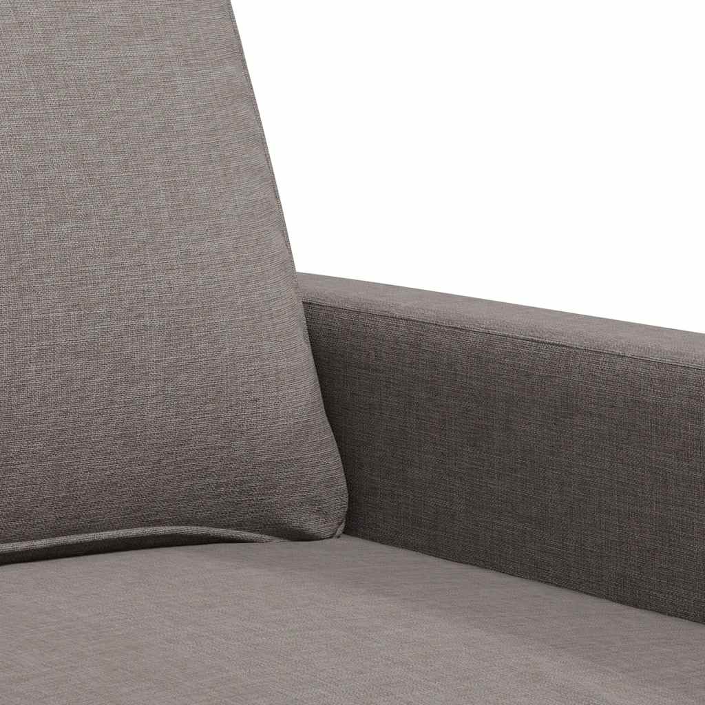 3-Sitzer-Sofa Taupe 180 cm Stoff