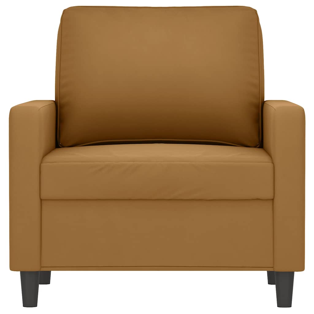 Sessel Braun 60 cm Samt