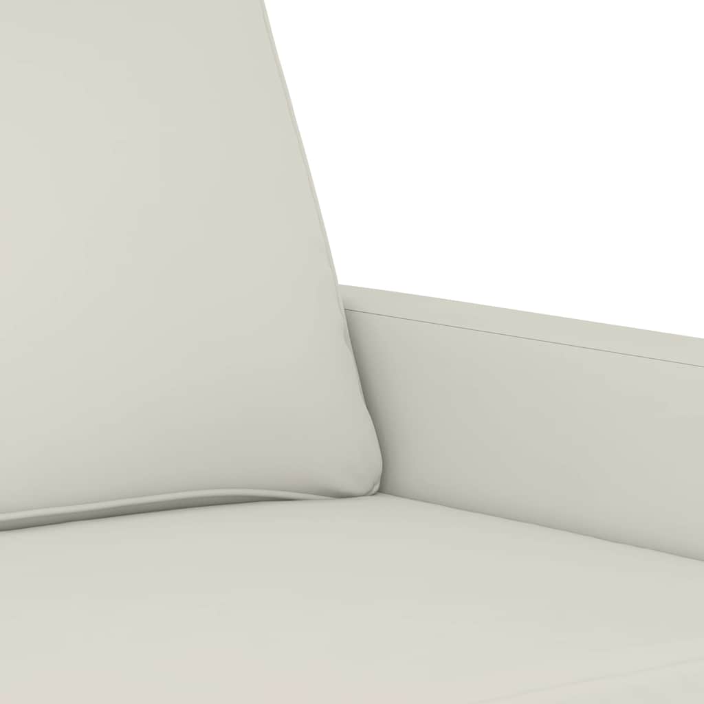 Sessel Creme 60 cm Samt
