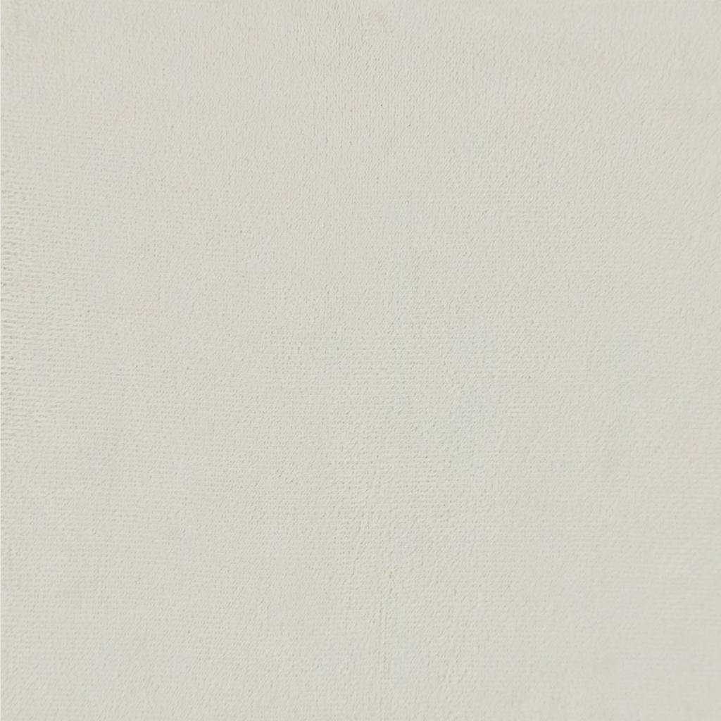 2-Sitzer-Sofa Creme 120 cm Samt