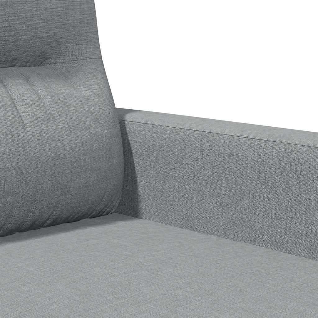 Sofasessel Hellgrau 60 cm Stoff