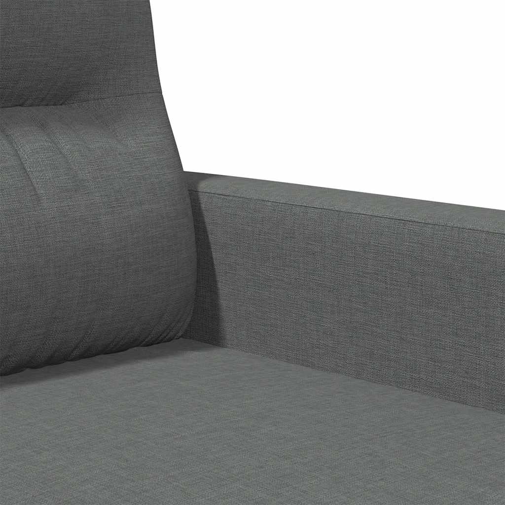 Sofasessel Dunkelgrau 60 cm Stoff
