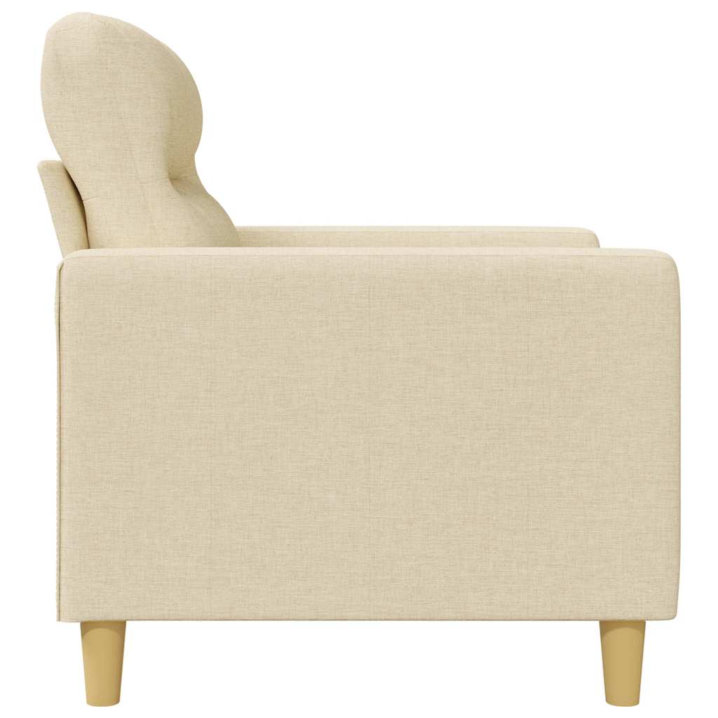 Sofasessel Creme 60 cm Stoff