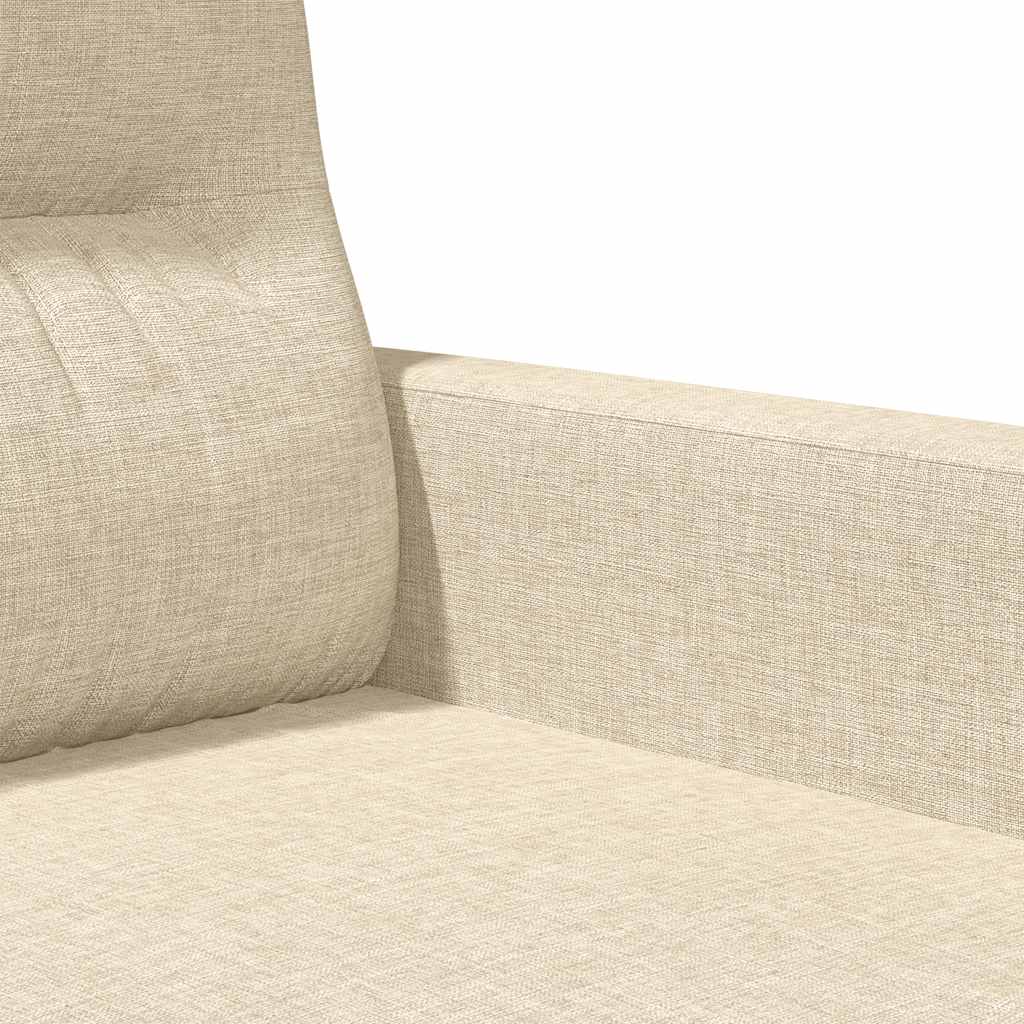 Sofasessel Creme 60 cm Stoff