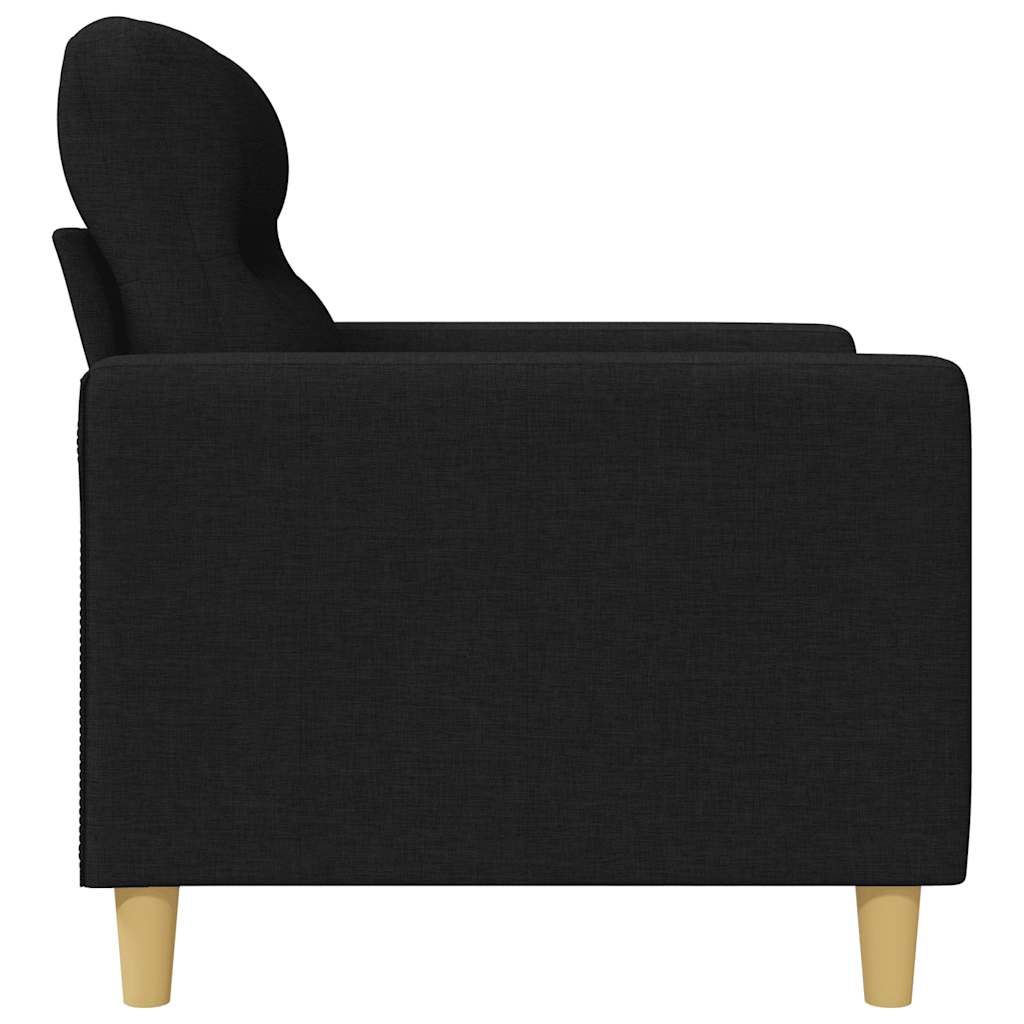 Sofasessel Schwarz 60 cm Stoff