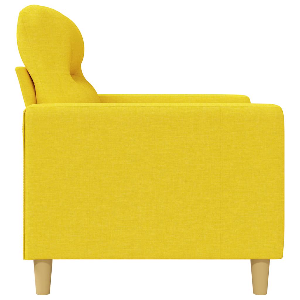 Sofasessel Hellgelb 60 cm Stoff