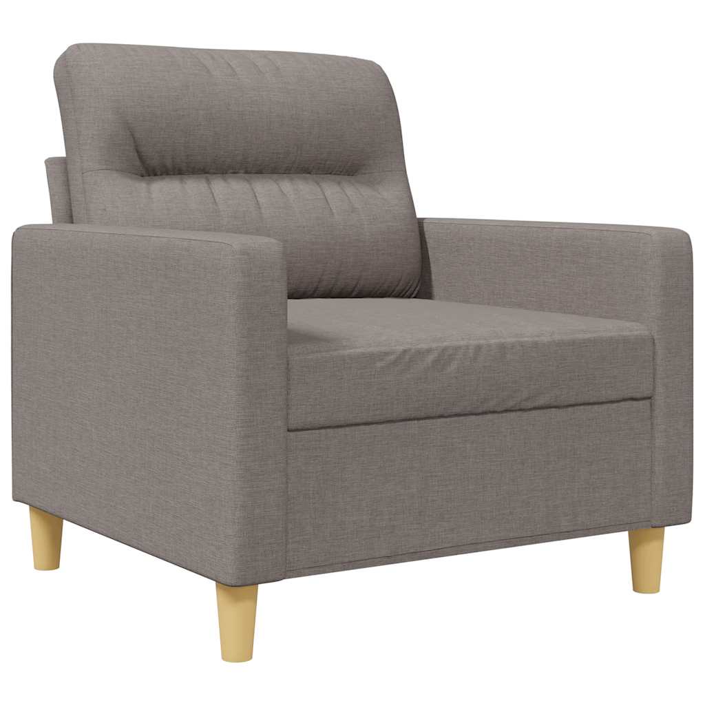 Sofasessel Taupe 60 cm Stoff