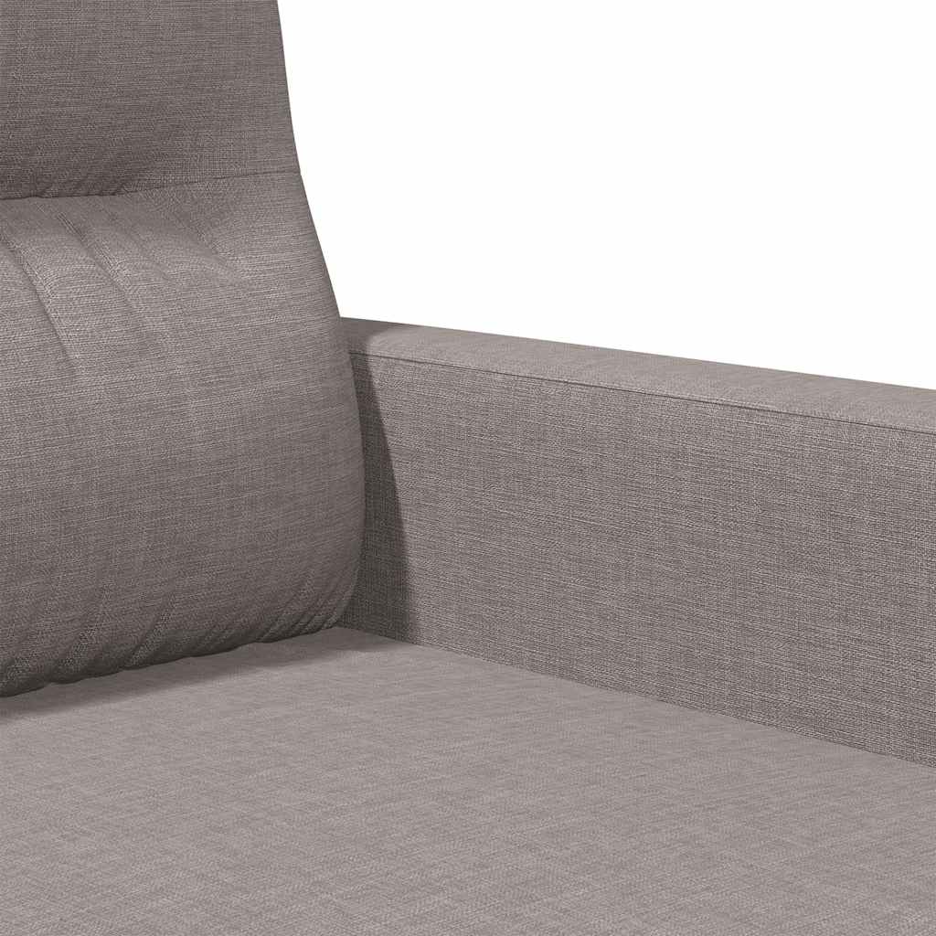3-Sitzer-Sofa Taupe 180 cm Stoff