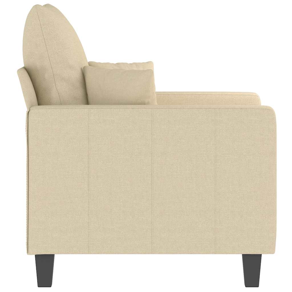 Sessel Creme 60 cm Stoff