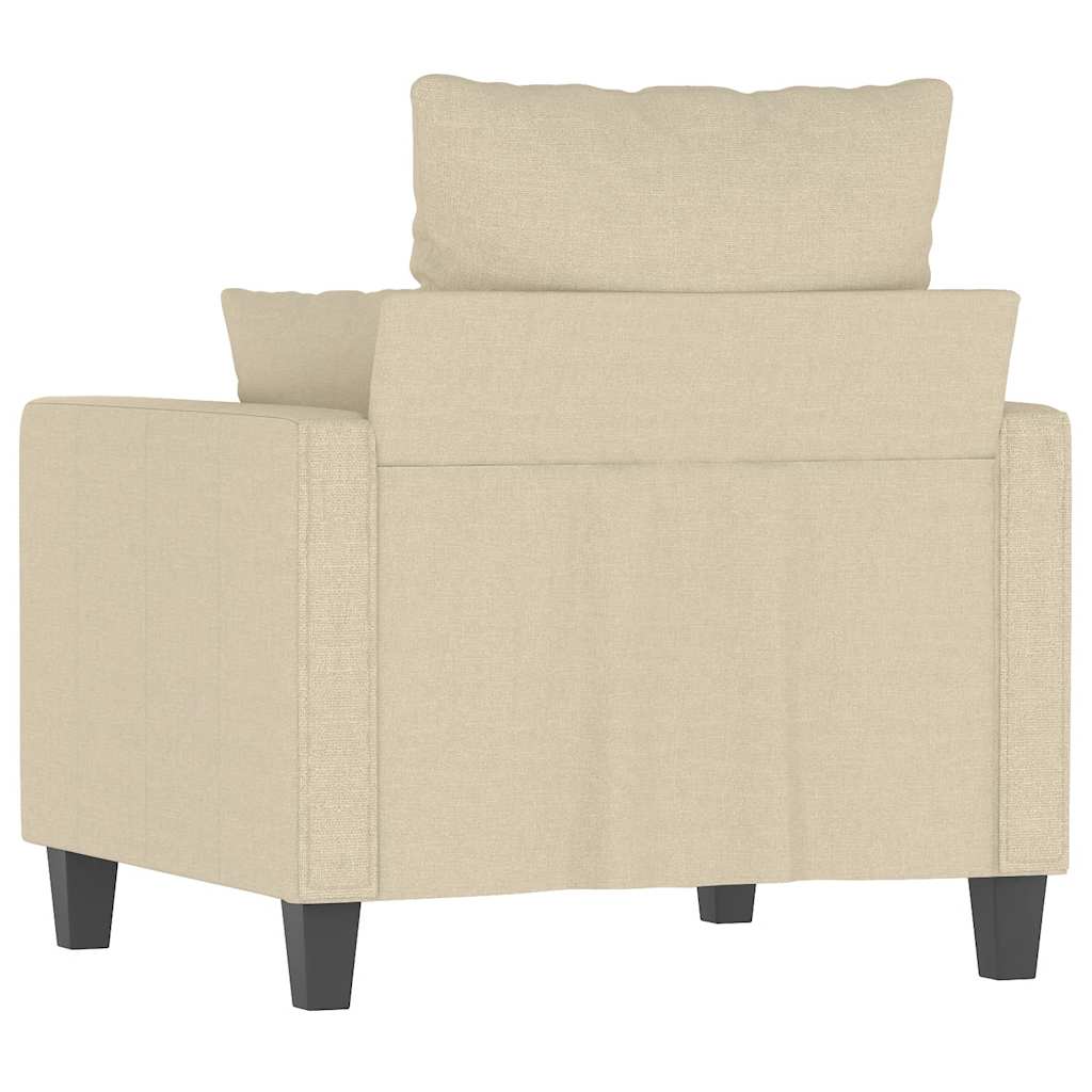 Sessel Creme 60 cm Stoff