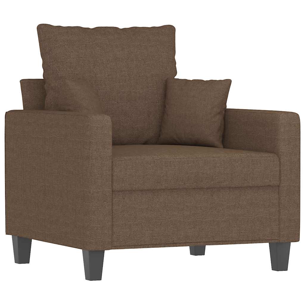 Sessel Braun 60 cm Stoff