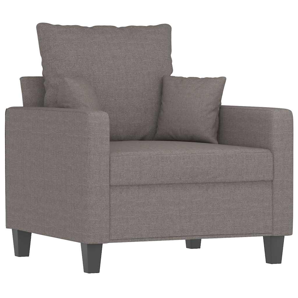 Sessel Taupe 60 cm Stoff