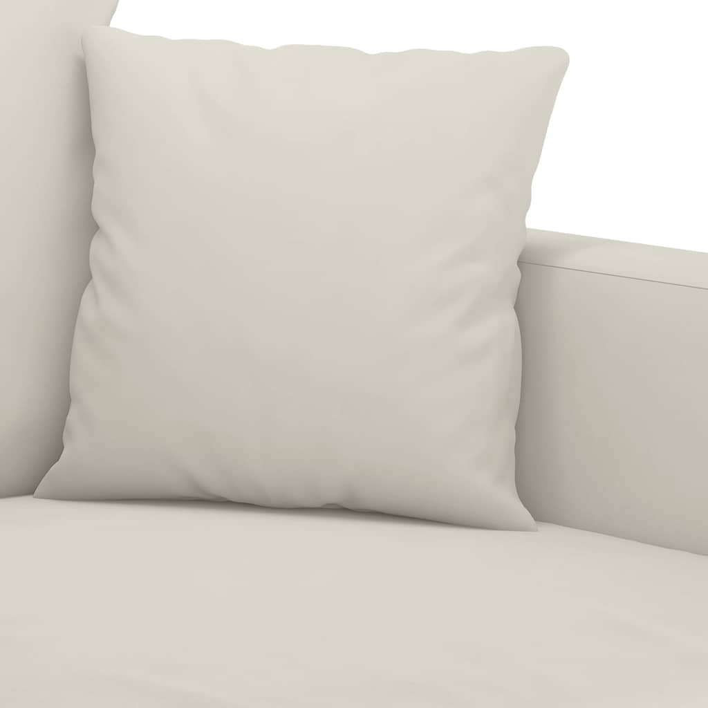 Sessel Creme 60 cm Samt