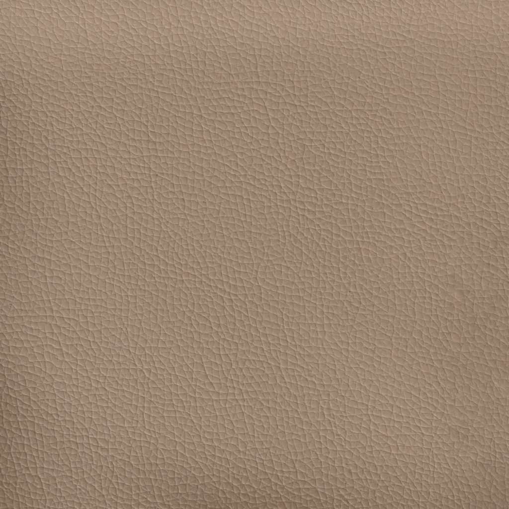 2-Sitzer-Sofa Cappuccino-Braun 120 cm Kunstleder