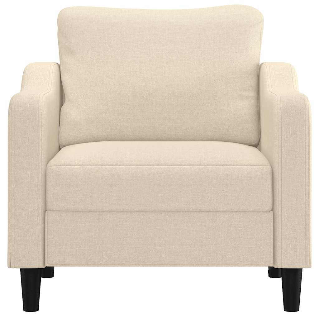 Sessel Creme 60 cm Stoff