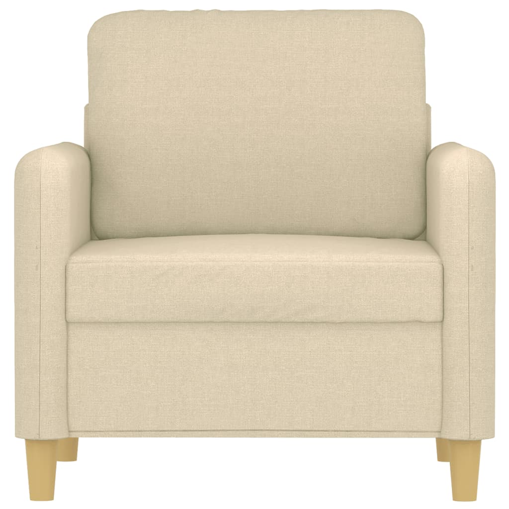 Sessel Creme 60 cm Stoff