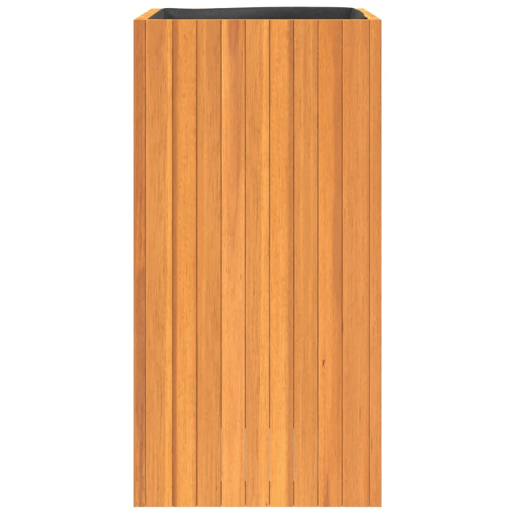 Pflanzkübel 45x45x90 cm Massivholz Akazie