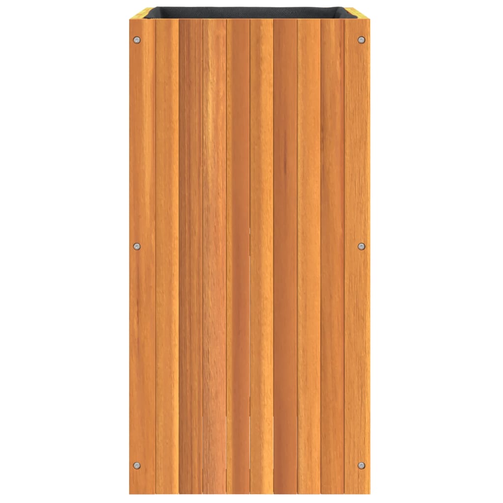 Pflanzkübel 45x45x90 cm Massivholz Akazie