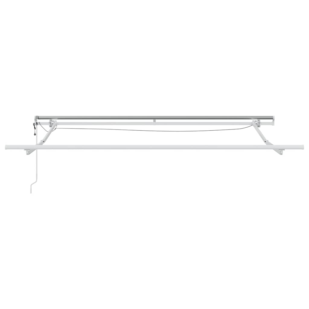 Markise Automatisch mit LED Weinrot 300x250 cm