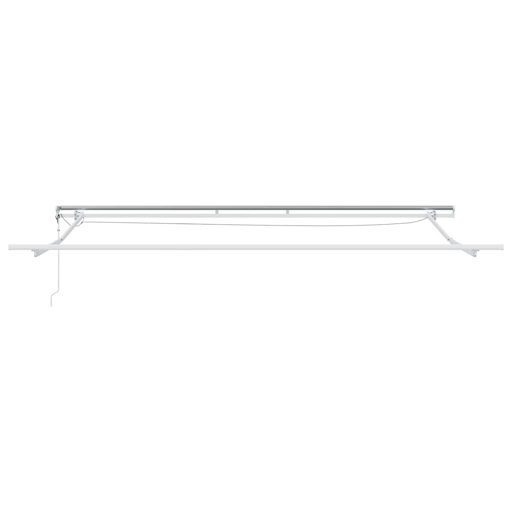Markise Automatisch mit LED Weinrot 400x300 cm
