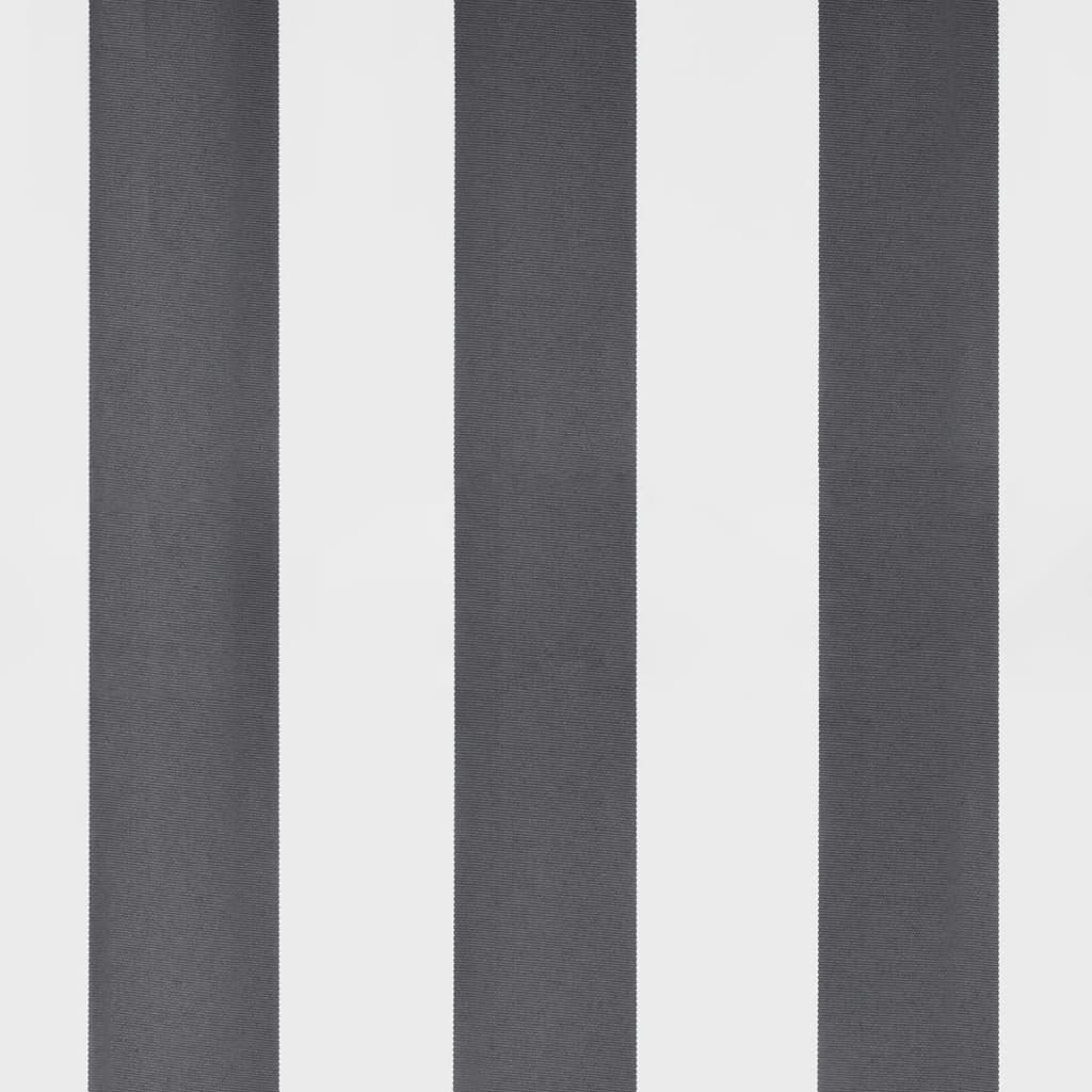 Markise Automatisch Anthrazit & Weiß 450x350 cm