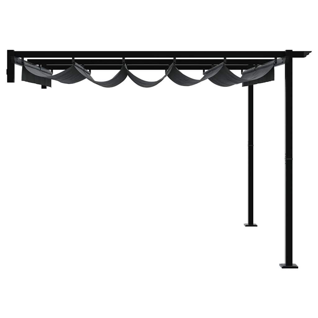Pavillon Anthrazit 300 x 300 x 200 cm Polyester