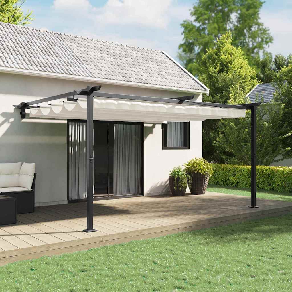 Pavillon Creme 400 x 300 x 200 cm Polyester