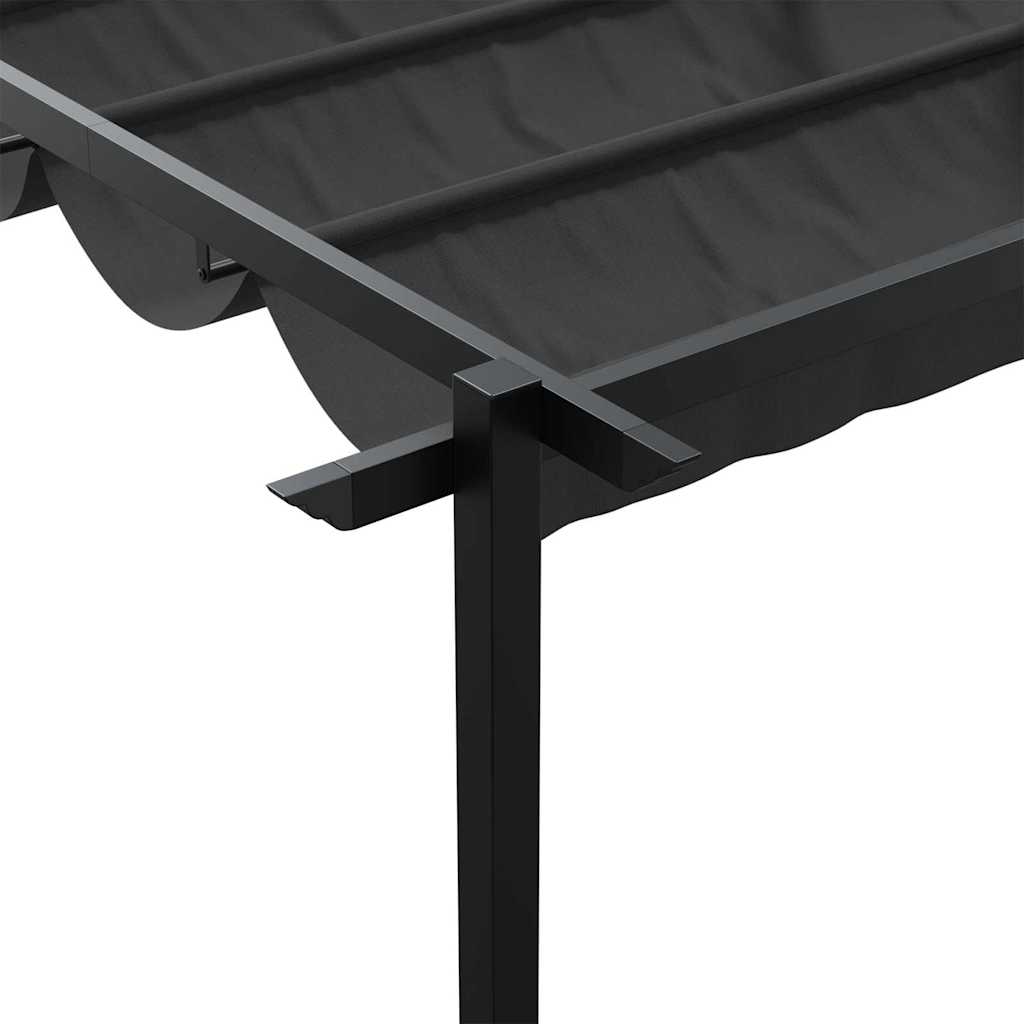 Pavillon Anthrazit 400 x 300 x 200 cm Polyester