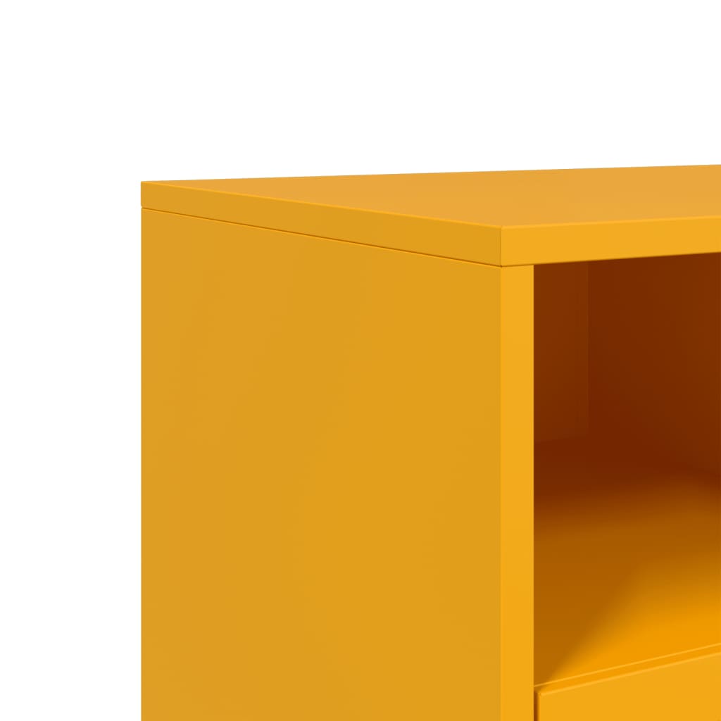TV-Schrank Senfgelb 100,5x39x43,5 cm Kaltgewalzter Stahl