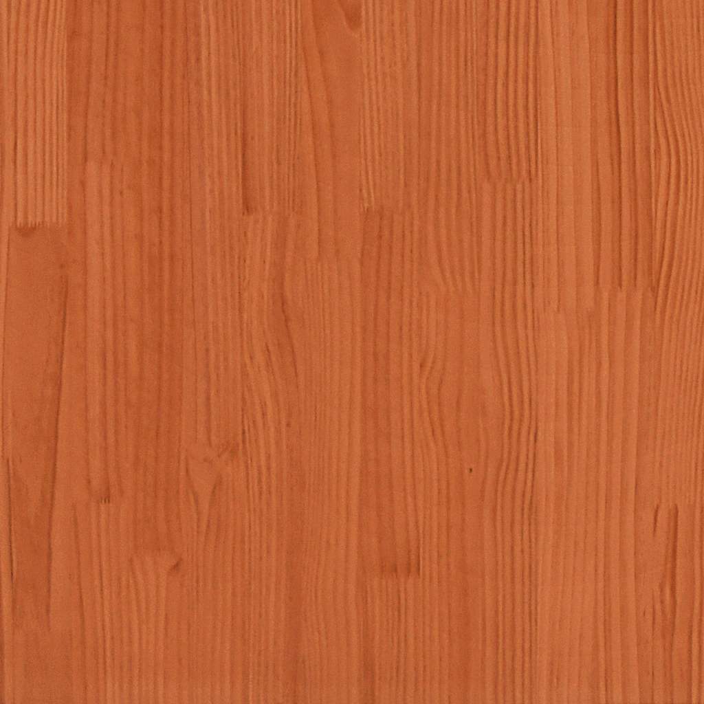 Pflanzkübel Wachsbraun 90x40x45,5 cm Massivholz Kiefer