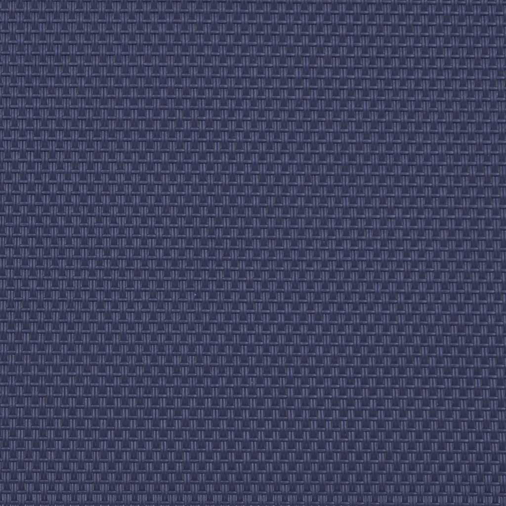 Sonnenliege mit Tisch Blau Massivholz Akazie und Textilene