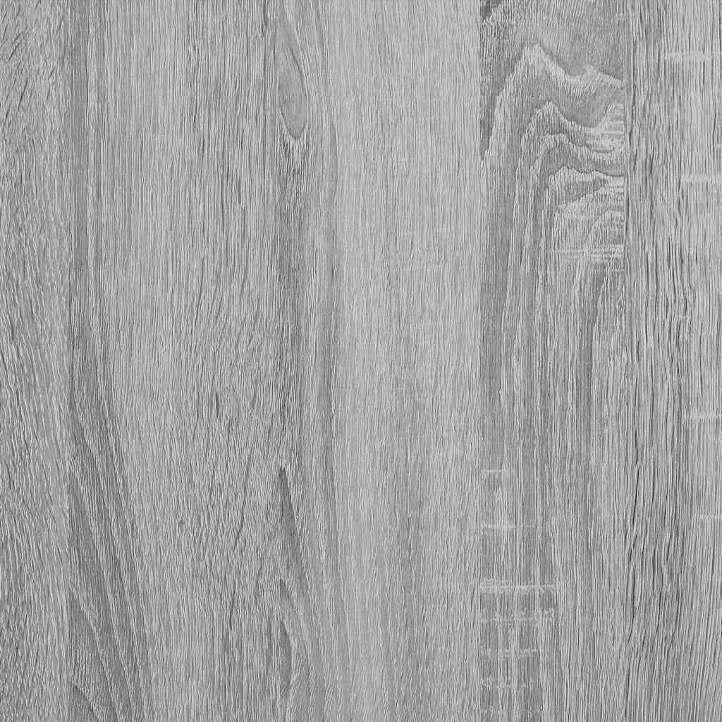 Kommode Grau Sonoma 91x35,5x74,5 cm Holzwerkstoff