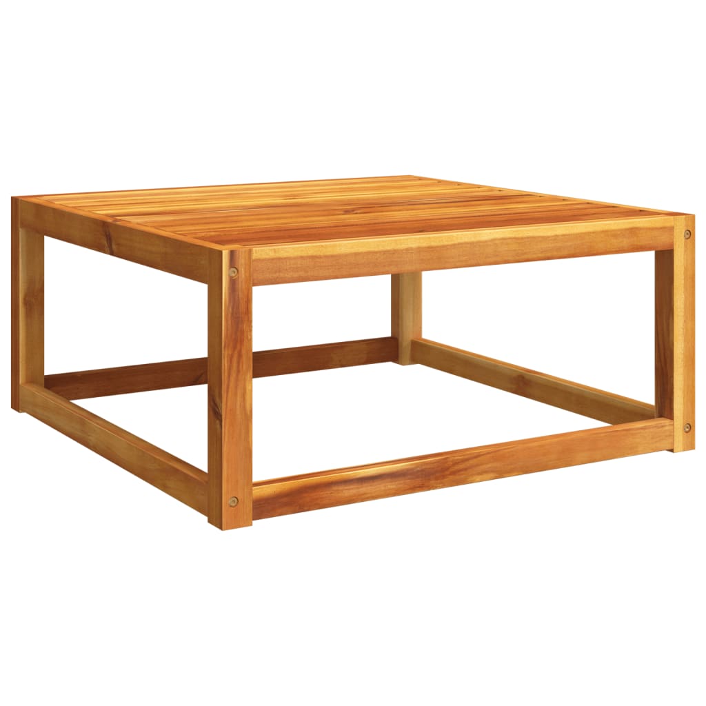 11-tlg. Gartensofa-Set mit Kissen Holz Akazie & Seil